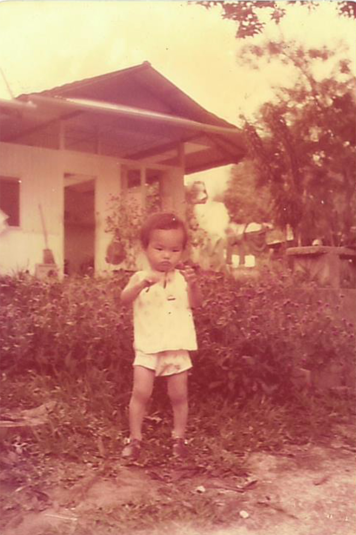 Childhood photo from 1978